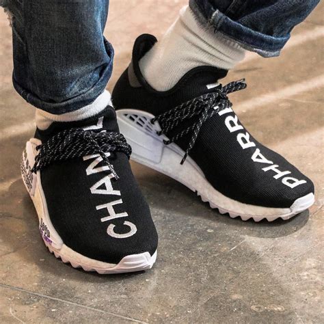 chanel pharrell dress shoes|pharrell williams NMD shoes.